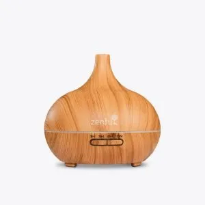 Zenful aroma diffuser Dewdrop licht hout