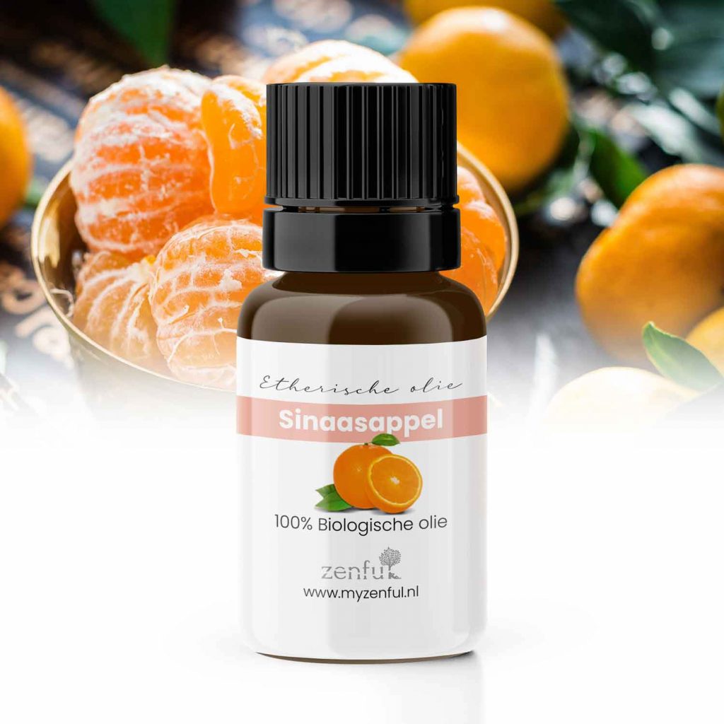Zenful Sinaasappelolie biologische etherische olie