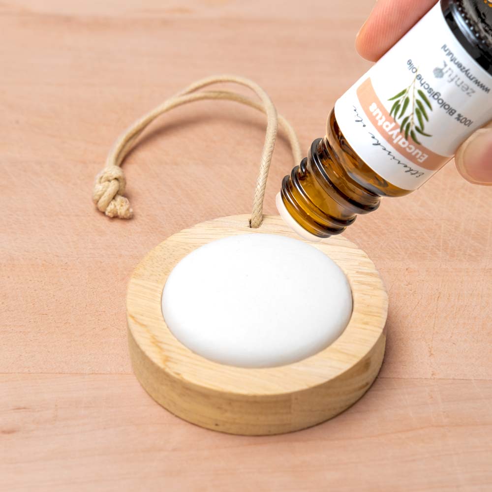 leiderschap diep Uitstralen Geursteen hanger - Hangende aromastone hout diffuser - Zenful