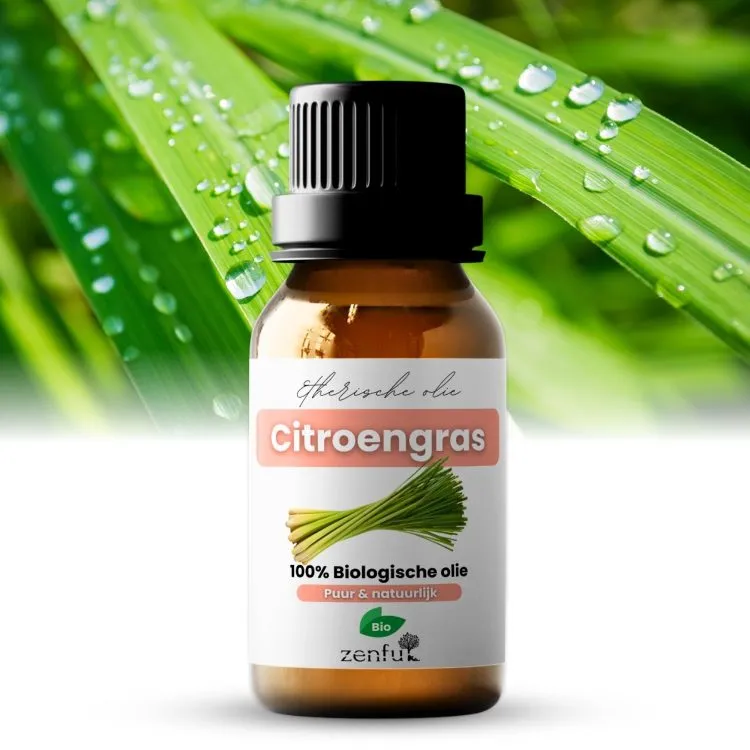 Citroengras olie lemongrass biologisch puur