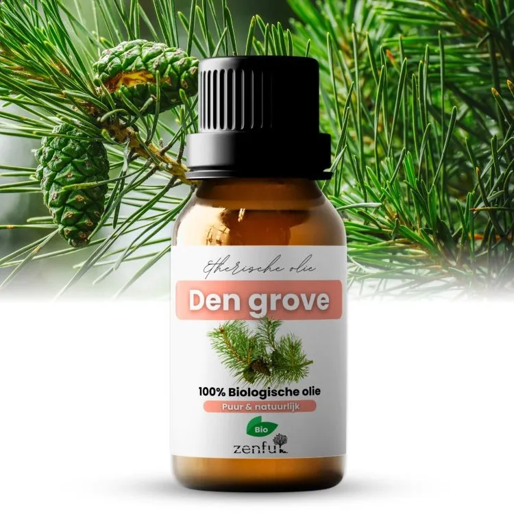 Den grove olie dennenolie biologisch puur
