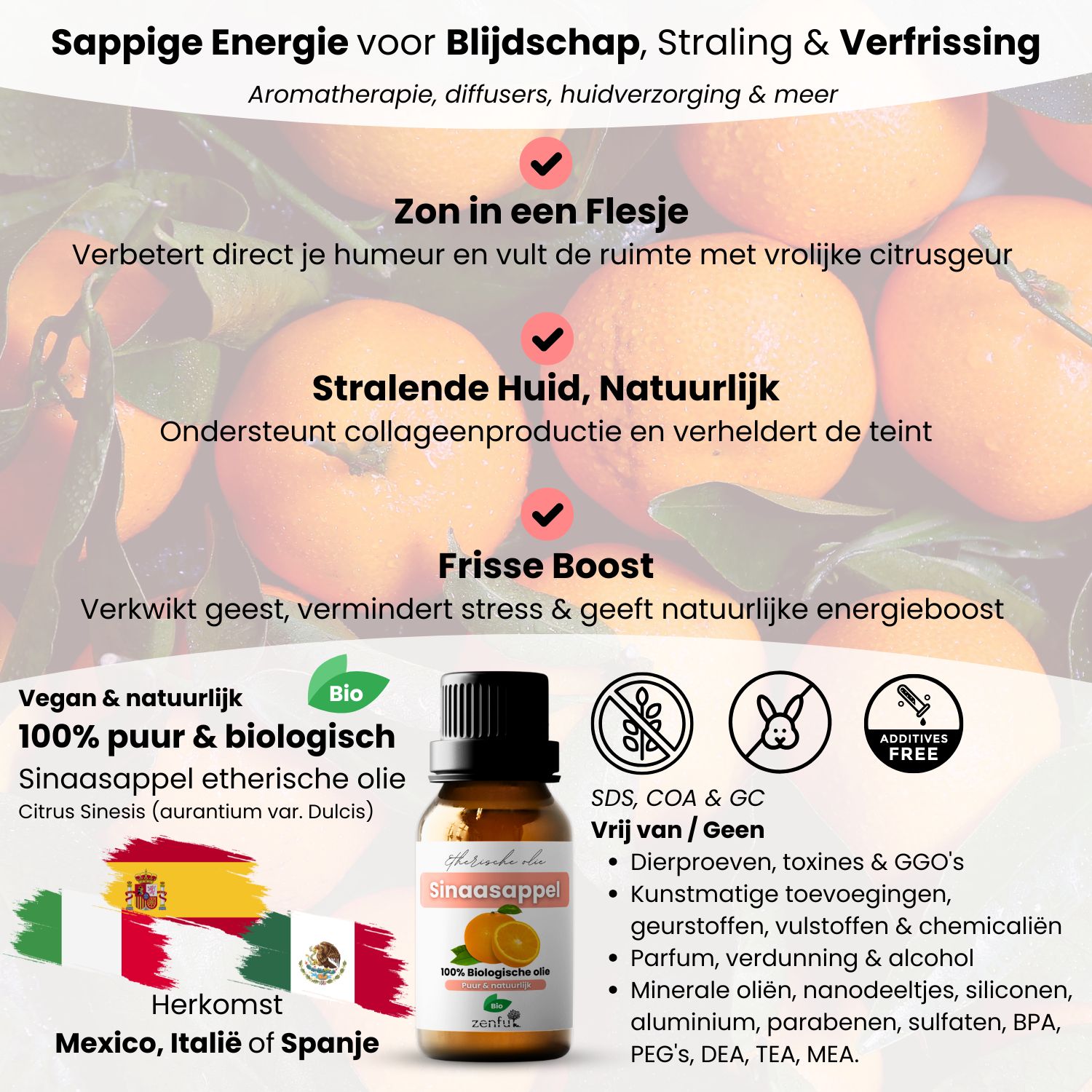 Sinaasappel bio (Citrus Cinensis Sinaasappel bio (Citrus Cinensis