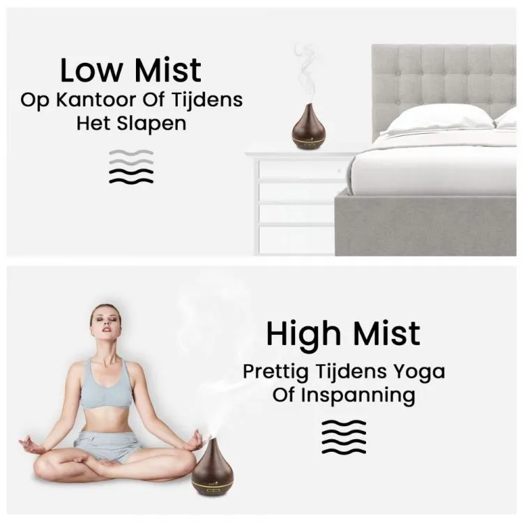 Olie diffuser hoge mist