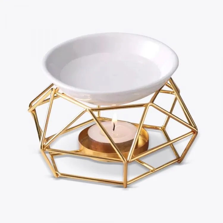 Zenful waxbrander aromabrander geurbrander galaxy goud
