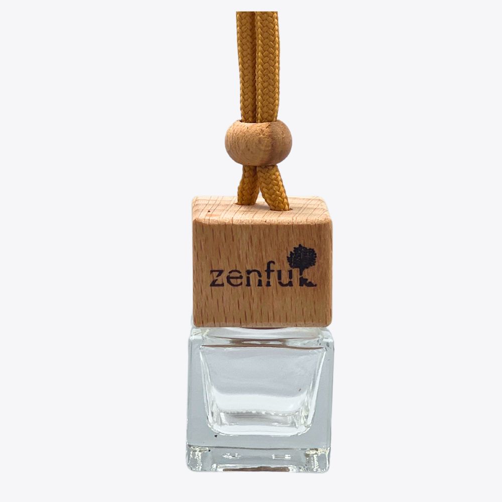 Houten autoparfum voor etherische olie