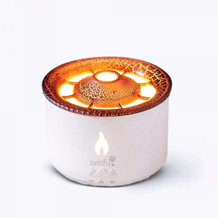 Vulkaan wit kleine aroma diffuser geurverspreider lava