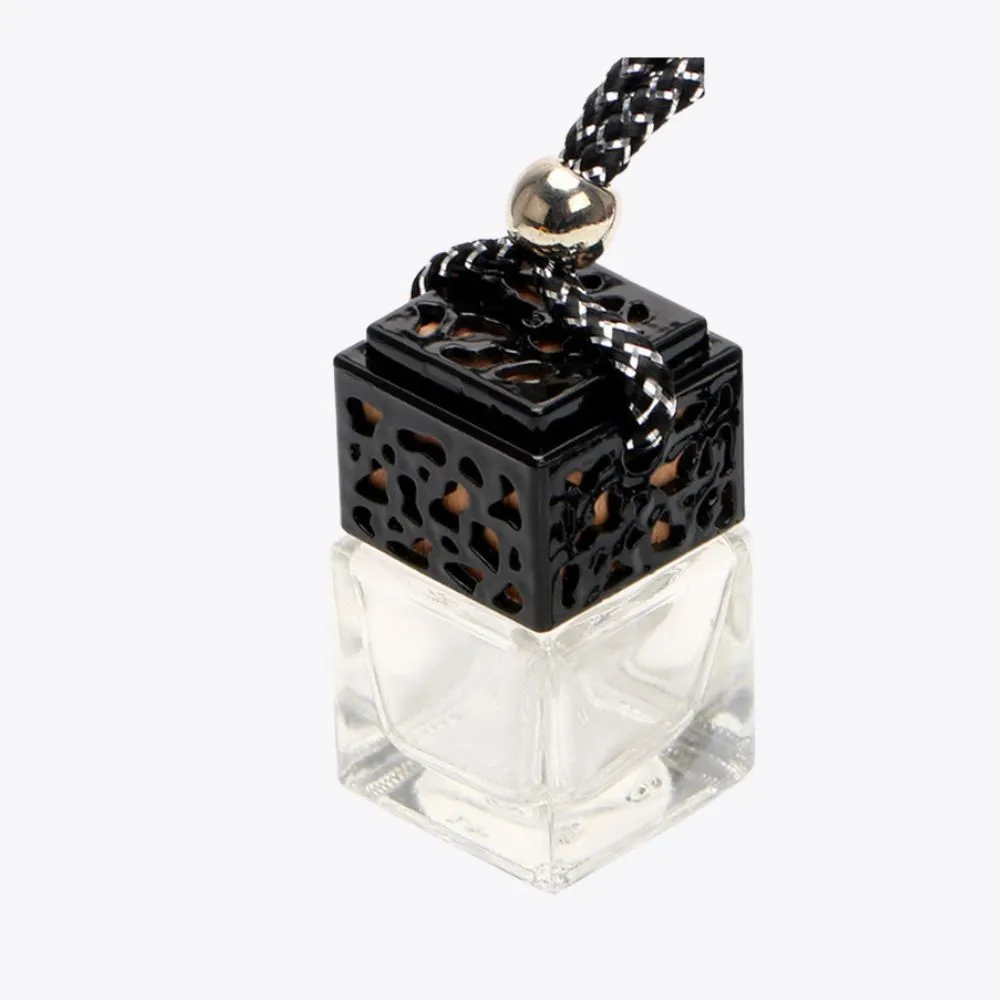 Luxe autoparfum met hanger - zwart