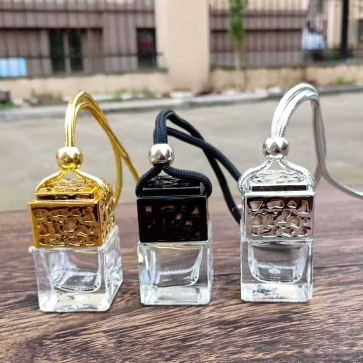 autoparfum zilver goud en zwart