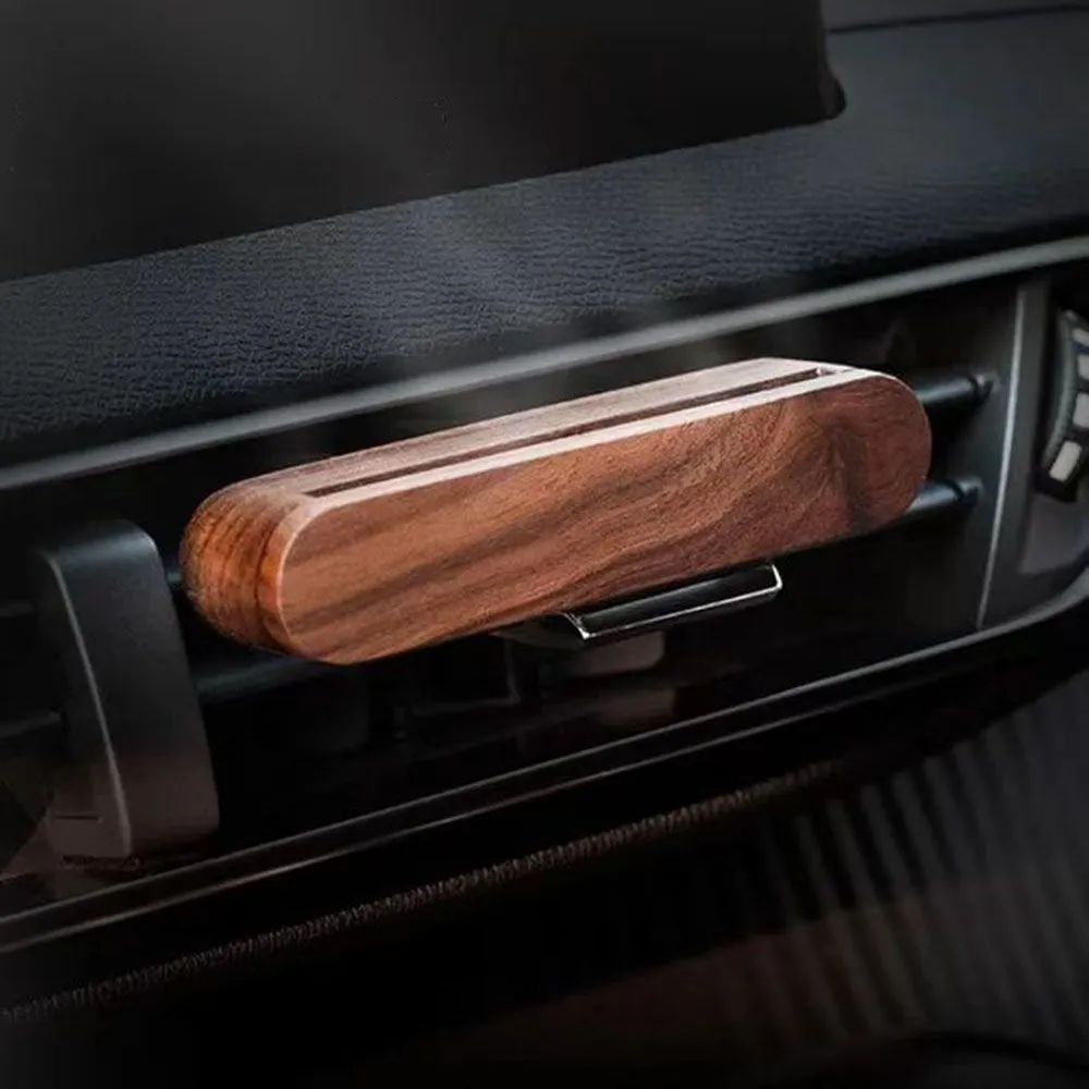 Car diffuser - Auto - Wood halfrond - Afbeelding 3