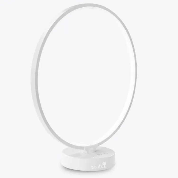 Daglichtlamp rond wit lichttherapie lamp Zenful