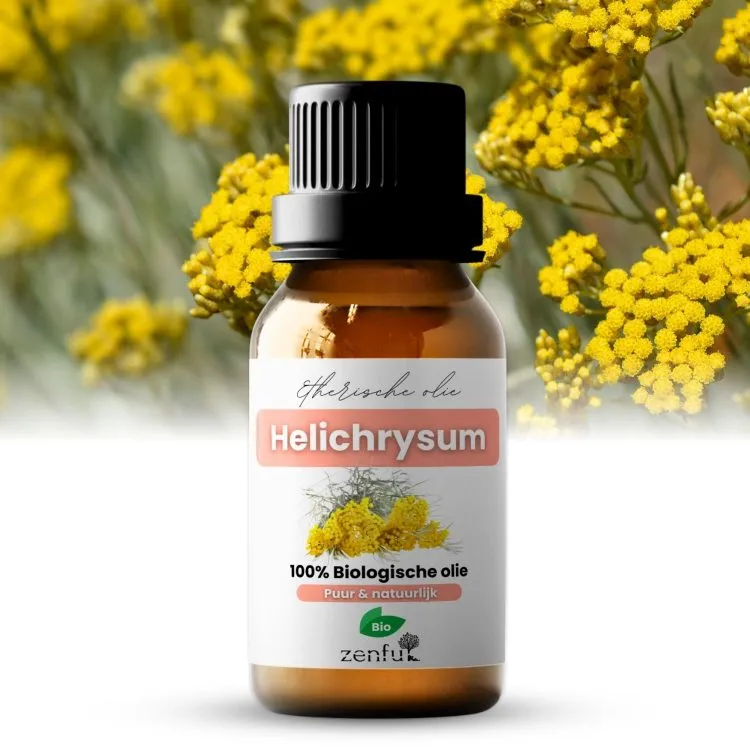 Helichrysum olie helicryse immortelle strobloem puur biologisch