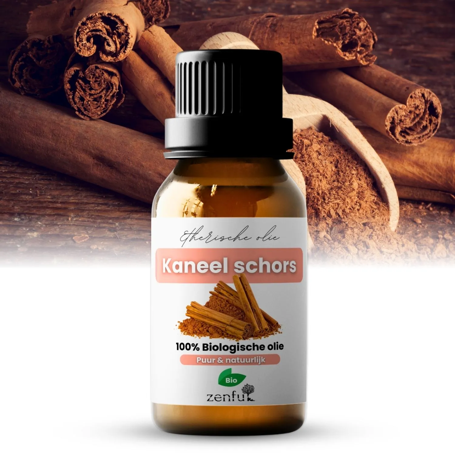 Kaneel (schors) etherische olie biologisch 10 ml