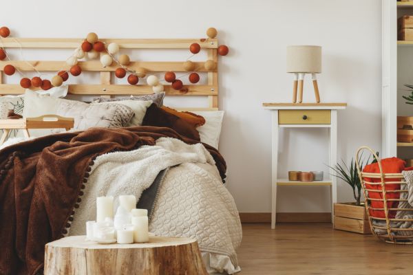 Warme slaapkamer