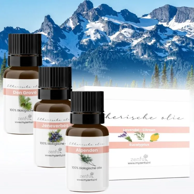 Aromatherapie olieset mountain majesty of the alps