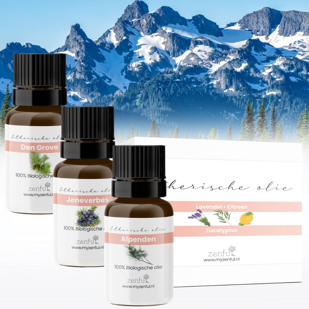 Image of Aromatherapie olieset: Mountain Majesty of the Alps