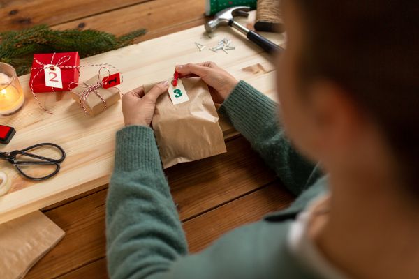maken van een adventskalender is simpel en makkelijk