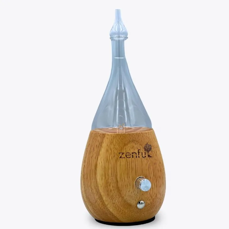 Nebulizer tower vintage hoog van hout Zenful