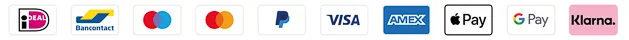 Betaalmethodes ideal bancontact creditcard klarna mastercard paypal Zenful