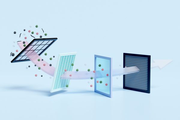 Filters voor virussen bacteriën
