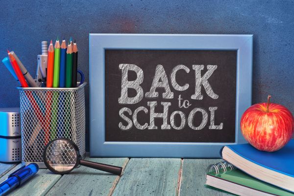 Back to school benodigdheden