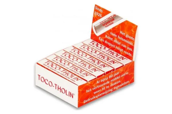Druppels van toco tholin