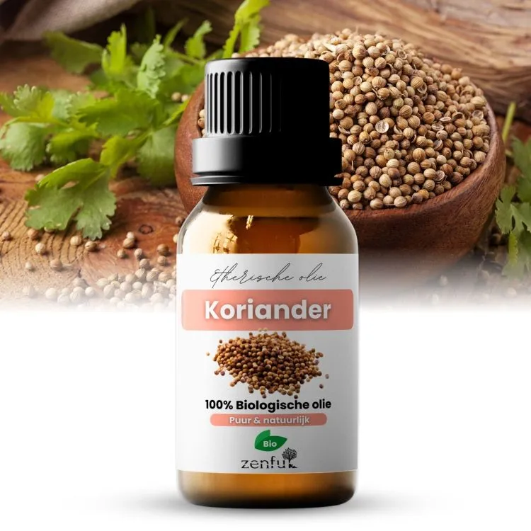 Koriander olie puur biologisch