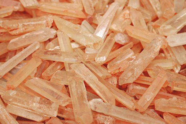 zout kristal bij elkaar
